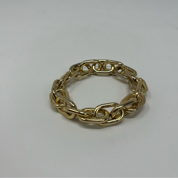 EXPRESS GOLD CHAIN STRETCH STATEMENT BRACELET - Picture 9 of 13